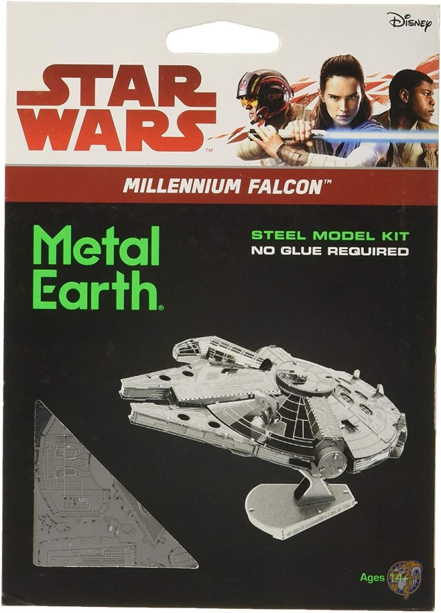 Star Wars Millennium Falcon Metal Earth 3D Metal Model Kit [sAi] 