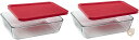 Pyrex 6-Cup Rectangle Food Storage, Containers by Pyrex [sAi] 