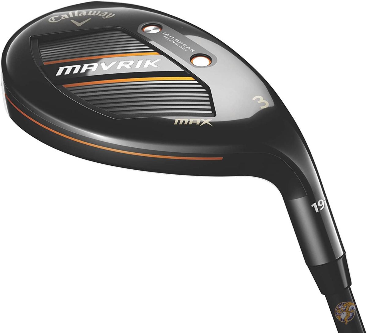 Callaway Golf Mavrik Max 2020年モデル ユーティリティ (右利き、番手: 3UT、シャフト: カーボン、フレックス: Light、ロフト: 19°) 4C026303S100 送料無料