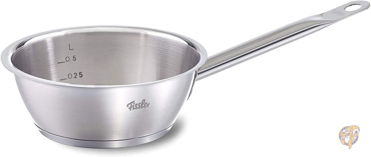 フィスラー (Fissler) 片手鍋 プロコレクション コニカルパン 20cm ガス火/IH対応 ステンレス鍋 10年保証 ドイツ製 オーブン使用可 食器洗い機対応 84-143-20 送料無料