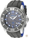 CBN^ Invicta Pro Diver Automatic Black Dial Black and Blue Silicone Mens Watch 20200 [sAi] 