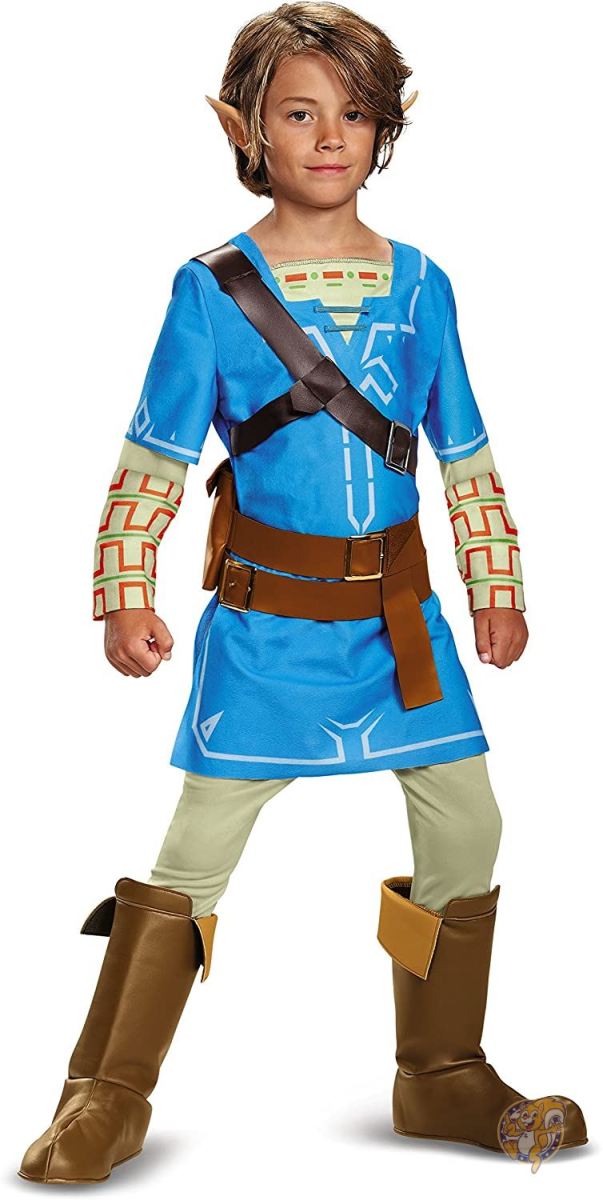 楽天アメリカ輸入ランドゼルダの伝説 子供用 コスチューム 男の子 レス オブ ザ ワイルド LINK BREATH OF THE WILD DELUXE ハロウィン　衣装 仮装 アメリカ輸入品 送料無料