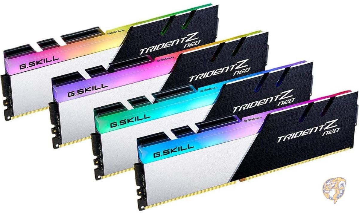 楽天アメリカ輸入ランドG.SKILL 128GB（4 x 32GB）Trident Z NeoシリーズDDR4 SDRAM 3600MHz PC4-28800 for Intel XMP 2.0デスクトップメモリモデルF4-3600C18Q-128GTZN 送料無料