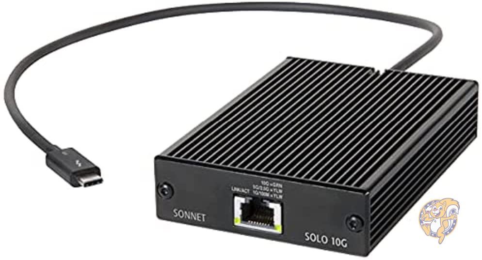 Sonnet Technologies SOLO10G-TB3 Solo 10G - Thunderbolt3接続 10GbE変換アダプター 送料無料