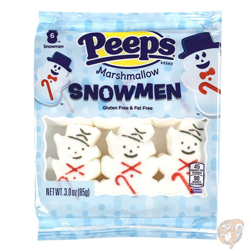 Peeps Marshmallow Snowmen ԡץ Ρޥ  ꥹޥ ޥޥ 1ѥå ̵