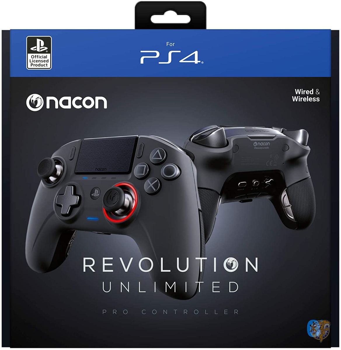 NACON Controller Esports Revolution Unlimited Pro V3 PS4 Playstation 4 / PC - Wireless/Wired - Nacon-31160 2371-1 送料無料