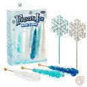 【最大1000円クーポン!!スーパーセール】ロックキャンディー Frozen Ice Rock Candy フローズン アイスロック 棒 キャンディ 10本入り ステッキ2本付き 個包装 送料無料