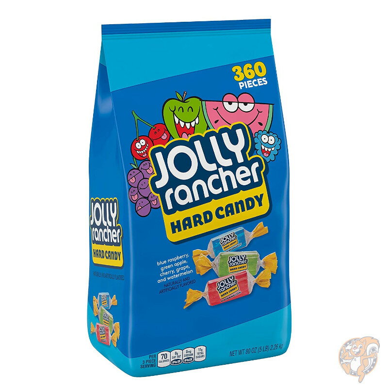 JOLLY RANCHER アソート フルーツ フレーバー ハード キャンディ 飴 ホリデー 360 ...