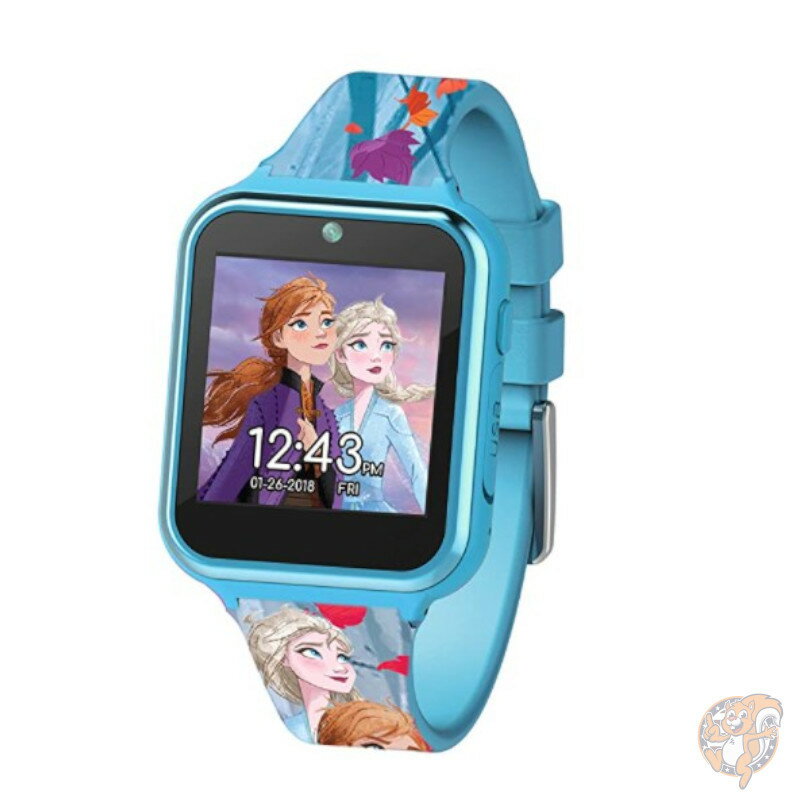 スマートウォッチ キッズ Disney ディズニー アナ雪 タッチスクリーン スマートウォッチ 子供 カメラ腕時計 Frozen Smartwatch 送料無料