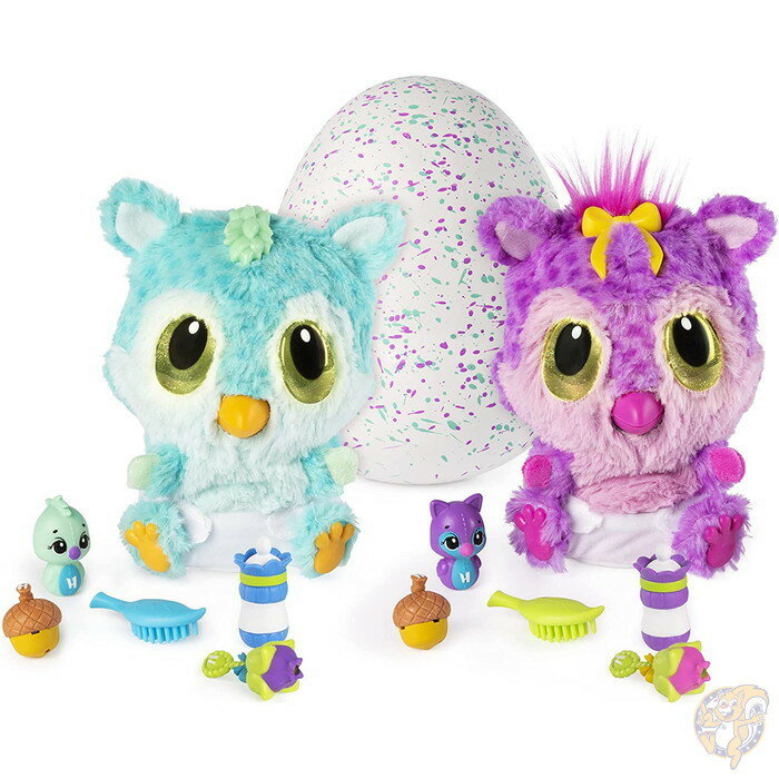 【9/4〜9/11 限定 最大500円off】ハッチマルズ Hatchimals うまれて! ウーモ ベイビー チパディ 赤ちゃんウーモ