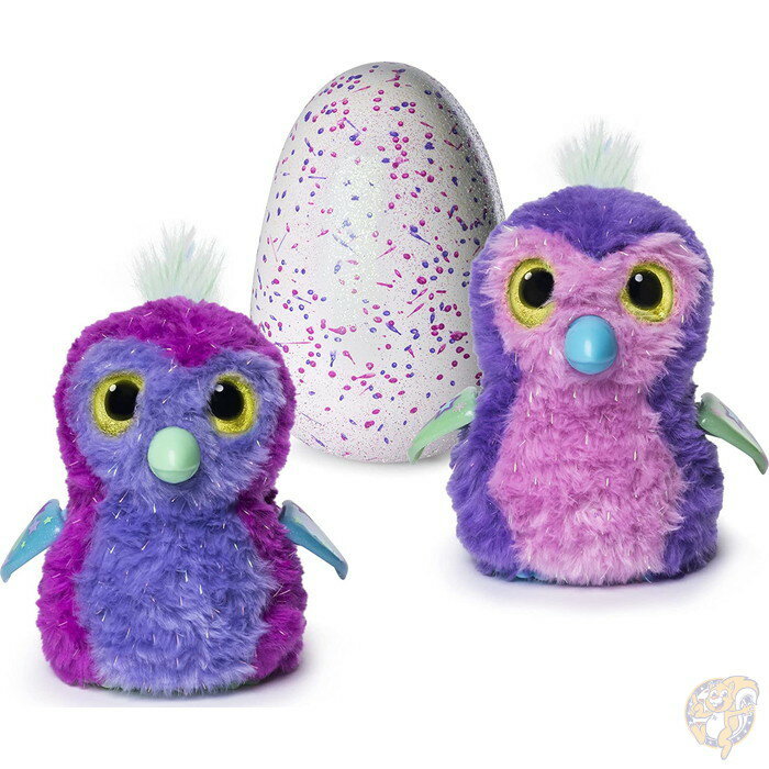 ハッチマルズ Hatchimals うまれて! ウーモ キララメガーデン ペングアラ スピンマスター 送料無料