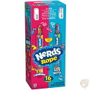 ナーズ Nerds ロープキャンディー ベリーベリーとレインボー バラエティ キャンディ 16個入り Nerds rope candy ナーズグミ ロープグミ Nerdsお菓子 アメリカ輸入お菓子 カリカリ食感 おもしろお菓子 海外お菓子 送料無料