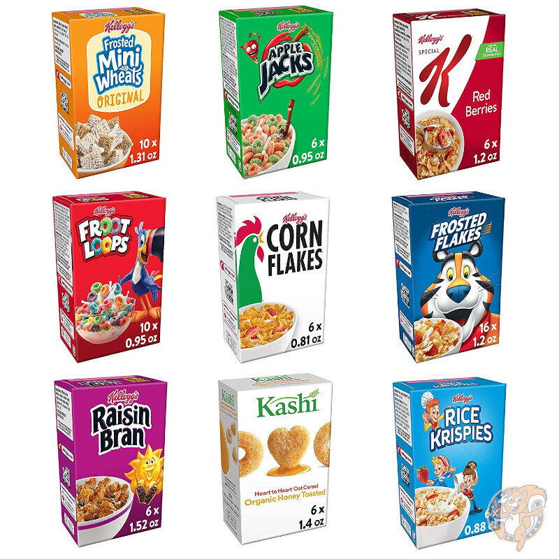 Kellogg's Breakfast Cereal å ī ꥢ Х饨ƥѥå  72Ȣ Ҷ īϤ ̵