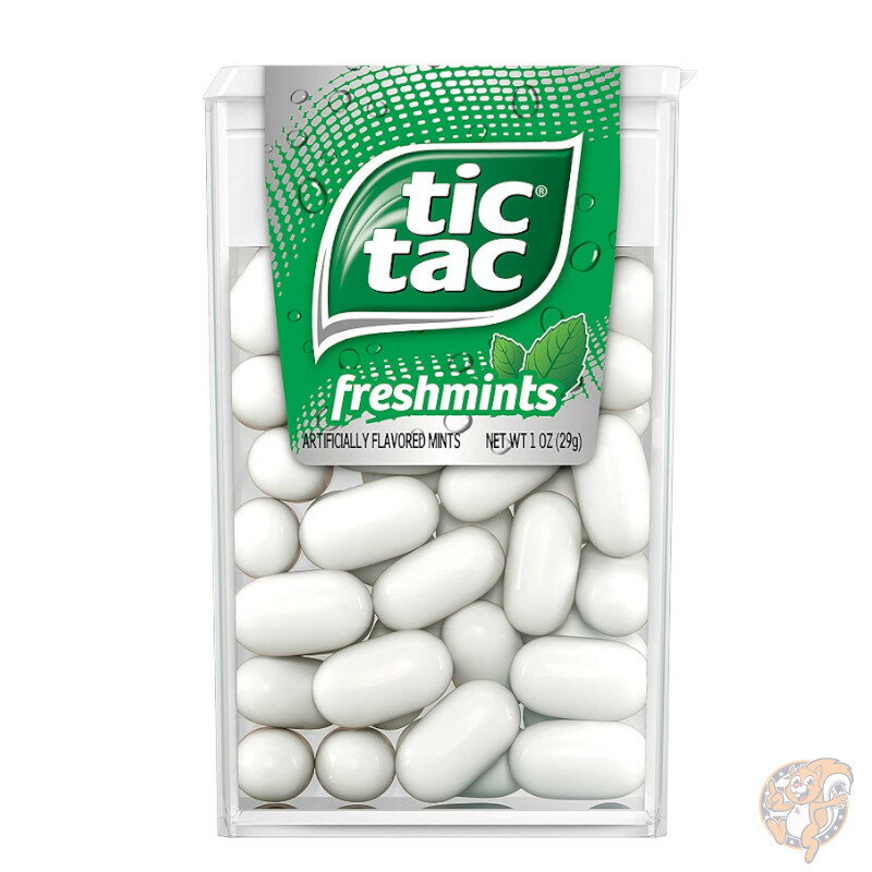 ティックタック Tic Tac フレッシュブレス ミント フレッシュミント ハードキャンディ 60粒×12個 送料無料 3