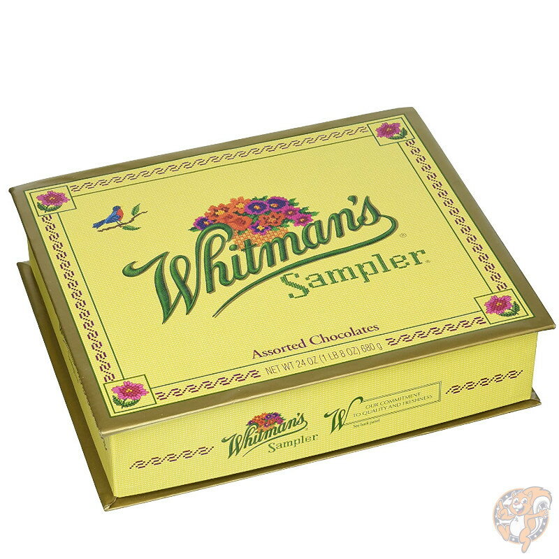 ホイットマン Whitman's サンプラー 詰め合わせ アソート ミルク＆ダーク チョコレート 680g ボックス