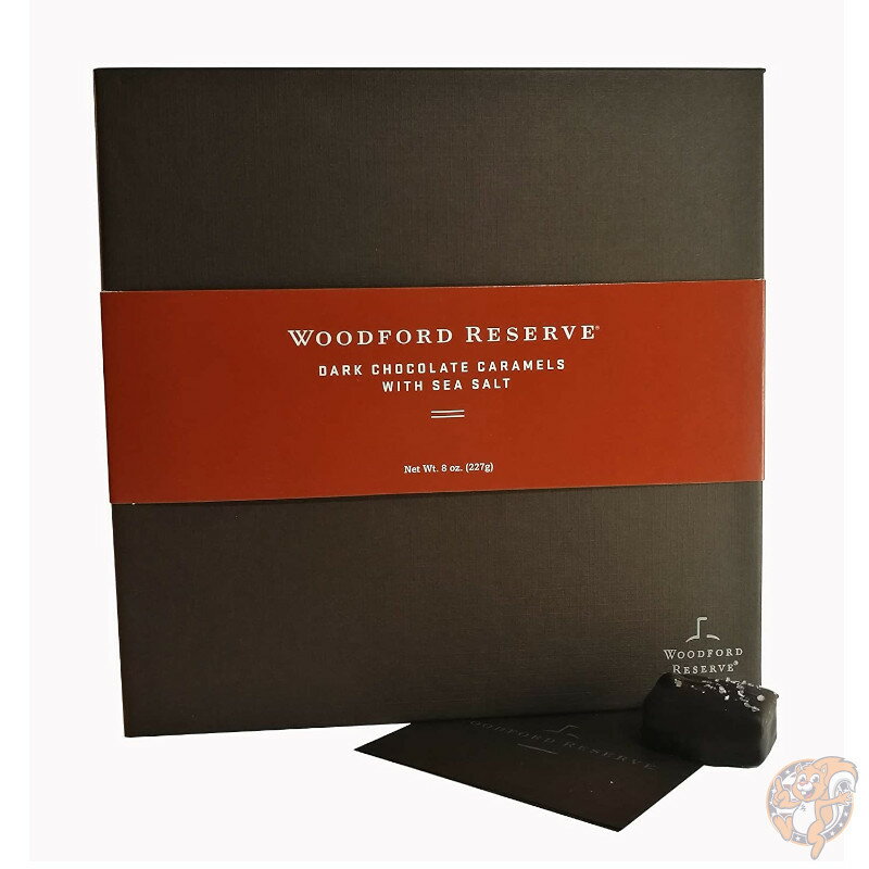 ウッドフォードリザーブ Woodford Reserve プレミアム バーボン ダーク チョコレート キャラメル 16粒入り