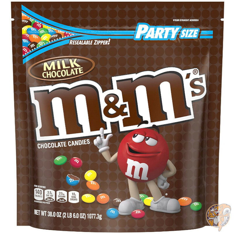 ॢɥ M&M's ߥ륯祳졼 ѡƥ 1kg ǽХå  ٥ ѡƥ