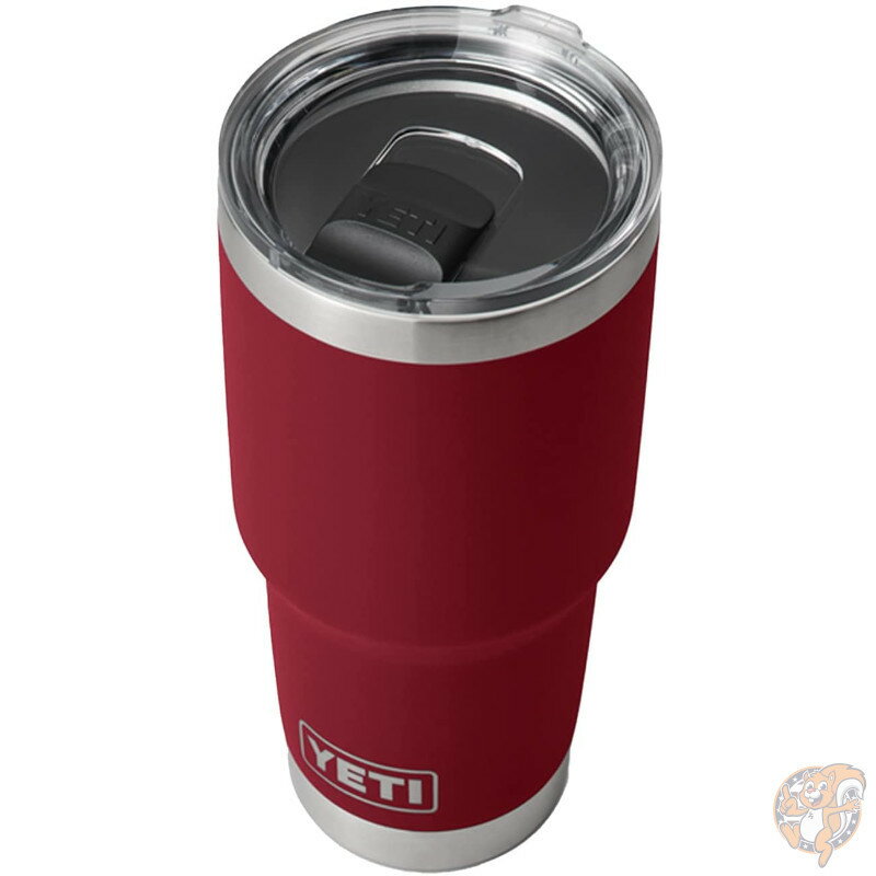 イエティ YETI Rambler 30oz ステンレス タンブラー 保温保冷 真空断熱 蓋つき ハーベストレッド 送料無料