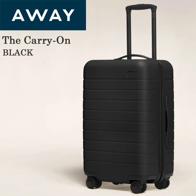 アウェイ スーツケース AWAY The Carry-On キャリーケース BLACK 黒 AWAYキャリーオン アメリカ輸入品 送料無料