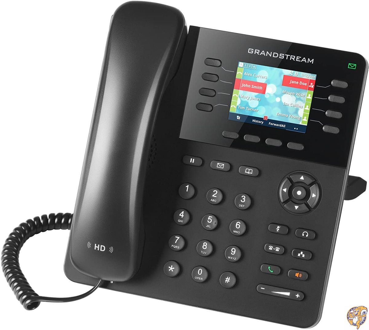 Grandstream GXP2135 IP電話機 4-SIP 8-Line カラー液晶 PoE 送料無料
