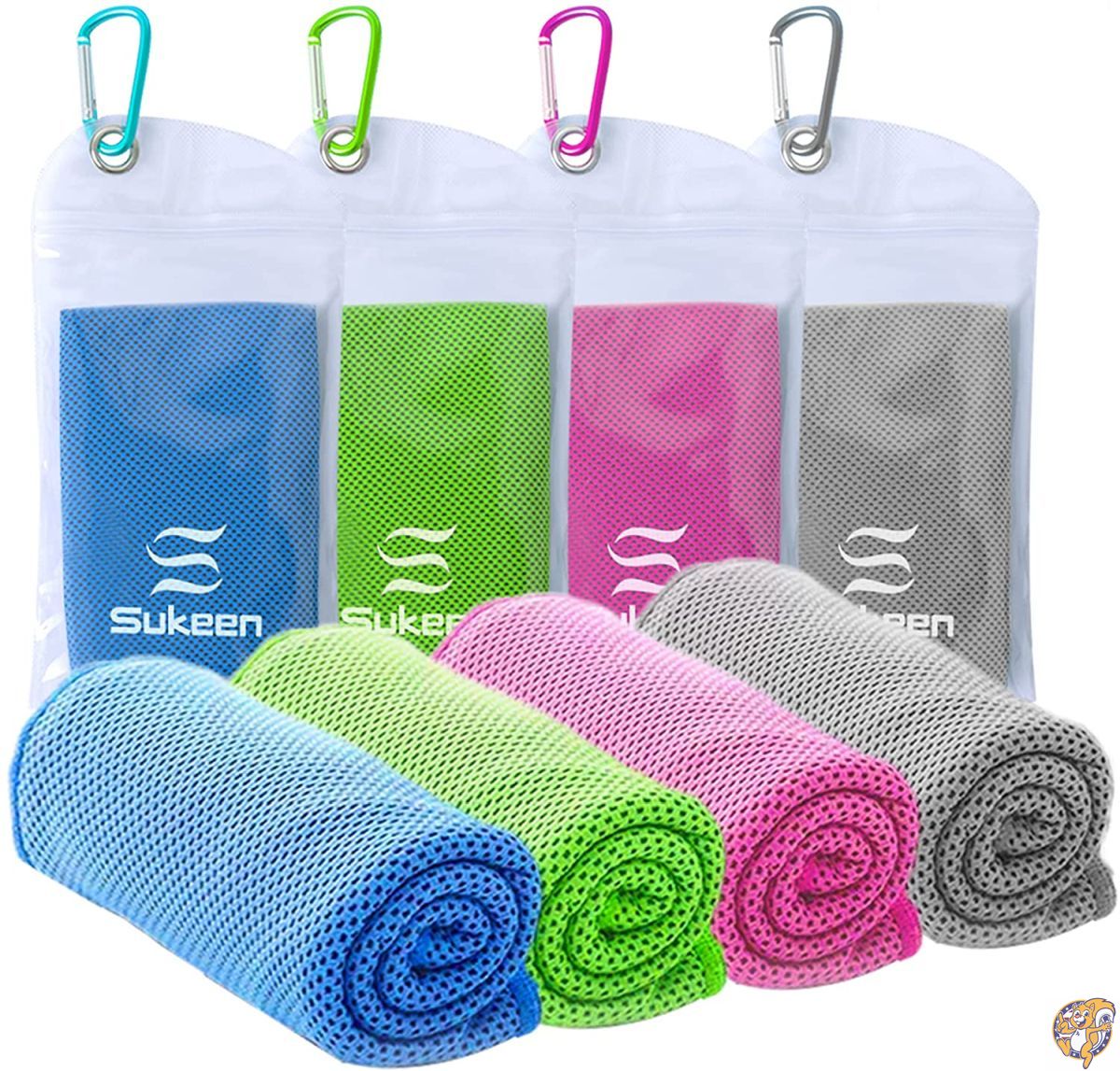 【最大1000円クーポン スーパーセール】[4 Pack] Cooling Towel 40 x12 Ice Towel Soft Breathable Chilly 送料無料