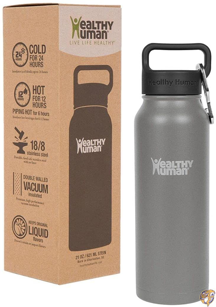 Healthy Human Classic Collection Insulated Stainless Steel Water Bottle 