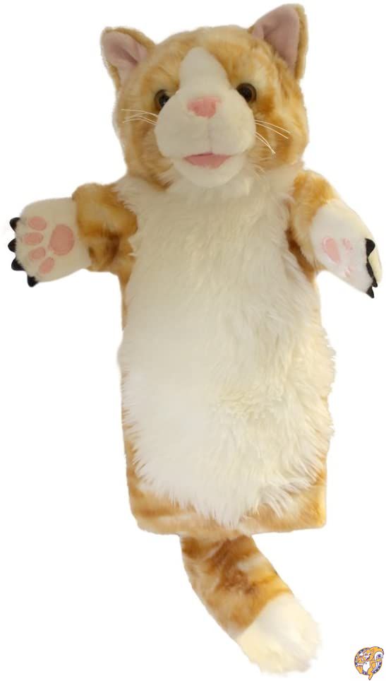 The Puppet Company - Long-Sleeved Glove Puppets - Cat (Ginger) by The 