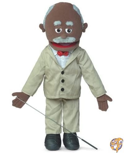 Pops African-American Kids Full Body Puppets Toys, 60cm . 