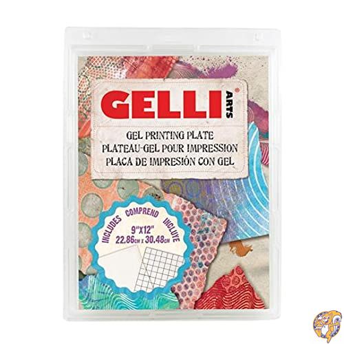 Gelli Arts 9x12インチ ジェルプリントプレート 送料無料