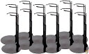 カイザー Kaiser Doll Stand , Box of 12 Black Doll Stands 6 1/2 to 11 Dolls 送料無料