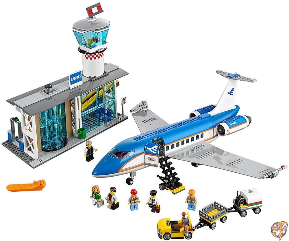 LEGO City Airport 60104 Airport Passenger Terminal Building Kit (694 