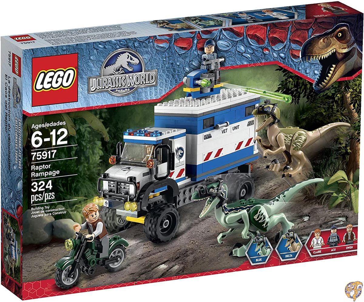 レゴ ジュラシック ワールド LEGO Jurassic World RAPTOR RAMPAGE Set 75917 並行輸入品 送料無料