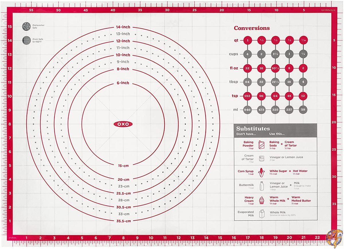 OXO Good Grips Silicone Pastry Mat 送料無料