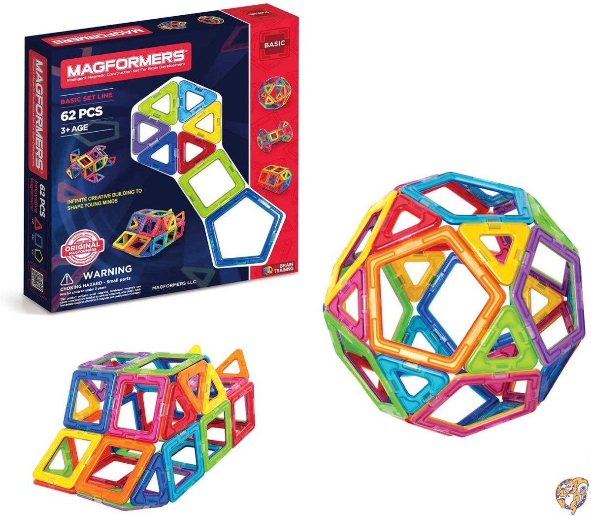 Magformers Magnetic 62 Piece Set [sAi] 