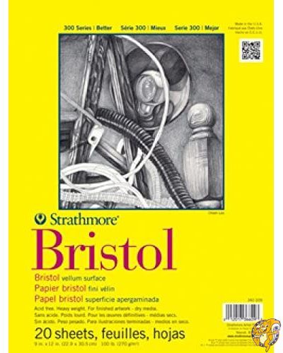 Strathmore Vellum Bristol Paper Pad 14