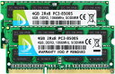 DUOMEIQI 8GB キット (2 X 4GB) 2RX8 PC3-8500 PC3-8500S DDR3 1066MHz SODIMM 送料無料