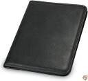 Professional Pad Holder, Storage Pockets/Card Slots, Writing Pad, Black 送料無料