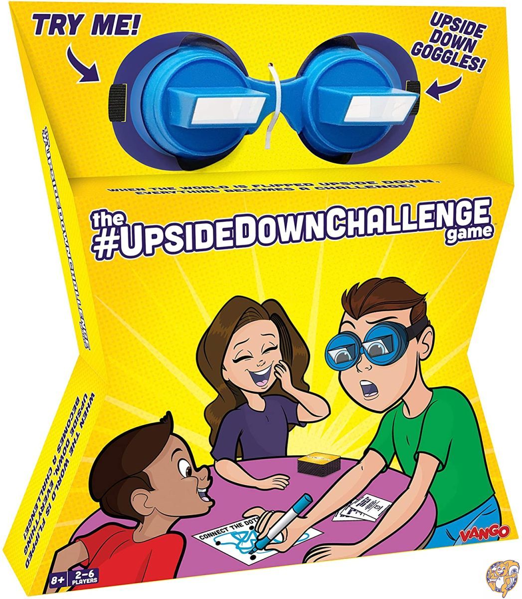 The UpsideDownChallenge(アップサイドダウンチャレンジ)ゲーム 子供 家族向け - 上下逆さまゴーグルで楽しいチャレンジ - 送料無料