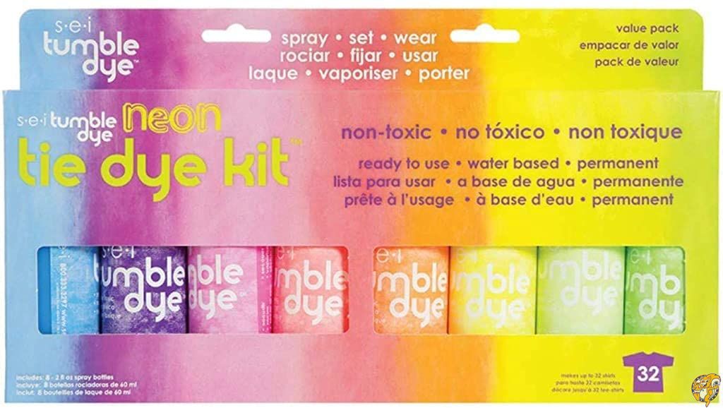 楽天アメリカ輸入ランドTumble Dye Craft And Fabric Spray 2oz 8/Pkg-Neon Assorted Colors （並行輸入品） 送料無料