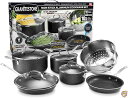 GRANITESTONE 10-Piece Nonstick Cookware Set, Scratch-Resistant, 送料無料