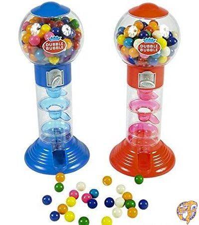 [ダブルバブル]Dubble Bubble 10.5 Inches Spiral Fun Gumball Bank 9080 1個 [並行輸入品] 送料無料