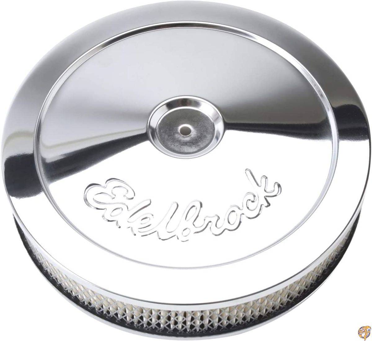 Edelbrock 1208 Pro-Flo 10インチ ラウンドエアクリーナー 送料無料