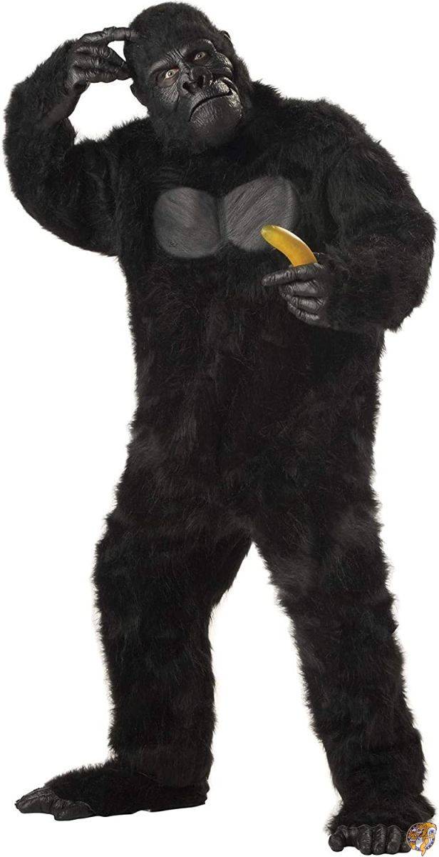 楽天アメリカ輸入ランドゴリラのコスチューム ごりら California Costume コスプレ Gorilla メンズ 黒 男性用　男の子 仮装 ハロウィン コスプレ 着ぐるみ 送料無料