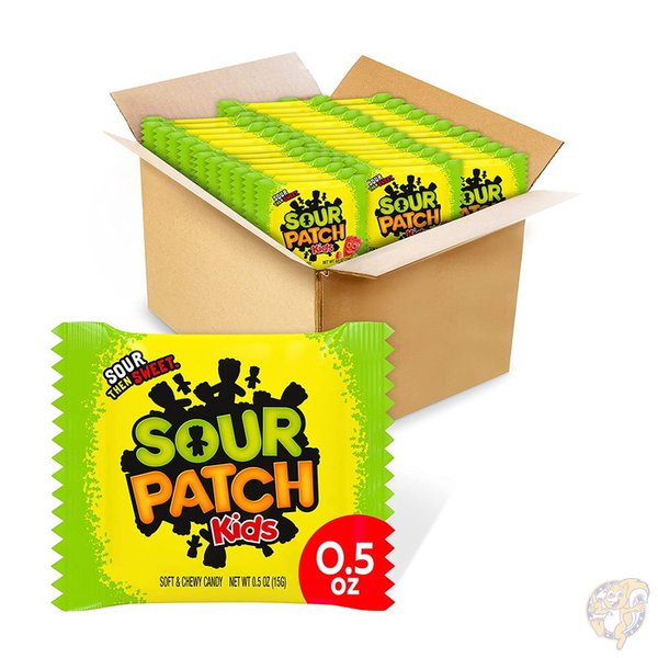 楽天アメリカ輸入ランドSOUR PATCH KIDS サワーパッチ キッズ ソフト&チューイー キャンディ144個 （6バッグ） 送料無料