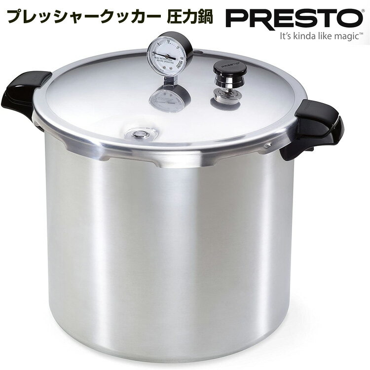 Presto ץ쥹ȡץå㡼å顡23-Quart Pressure Canner and Cooker 顡¹͢...