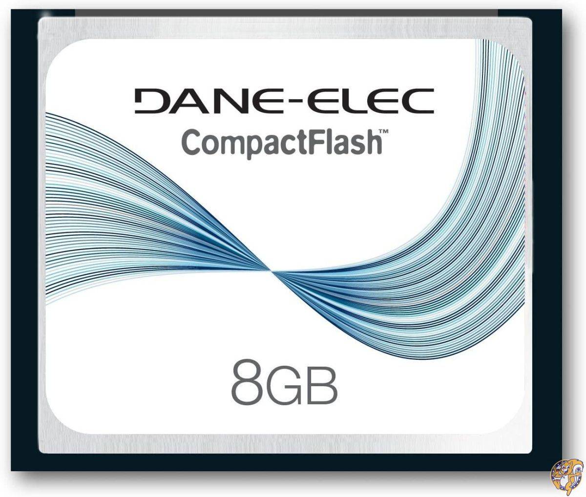 Dane-Elec 8 GB CompactFlash Memory Card DA-CF-8192-R by DANE ELECTRONICS