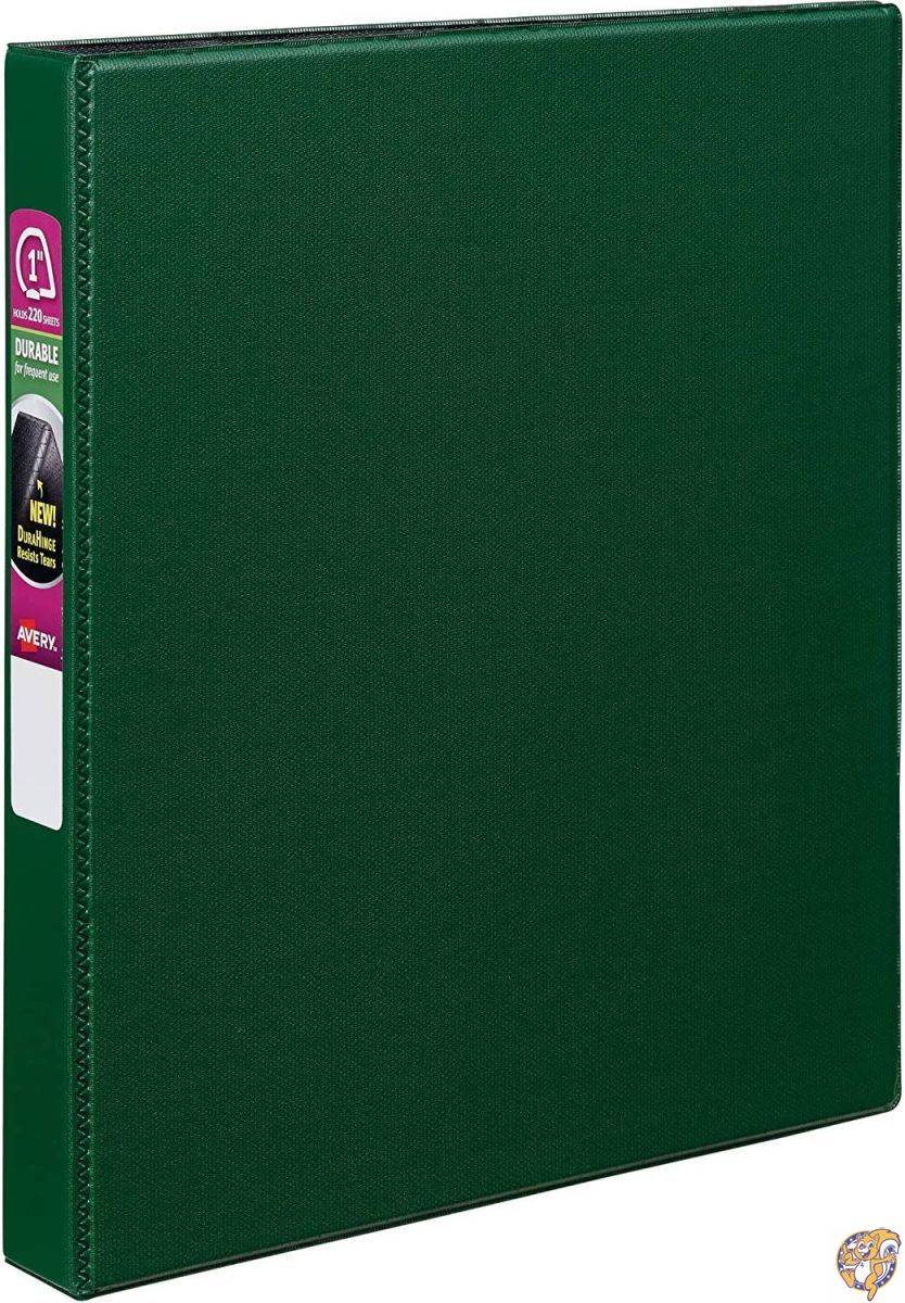 Durable EZ-Turn Ring Reference Binder for 11 x 8-1/2, 1