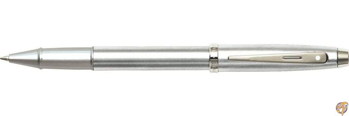Sheaffer 100 Rollerball Pen Brushed Nickel (SH/9306-1) ボールペン (並行輸入品)