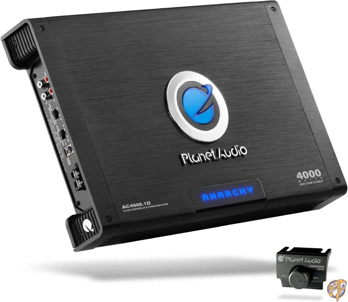 Planet Audio AC4000.1D 4,000-Watt Max Power Class D Monoblock Power