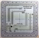 Improved Military UTM/MGRS Reader & Protractor